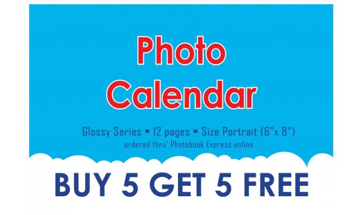 0623-30 Photo Calendar 5+5