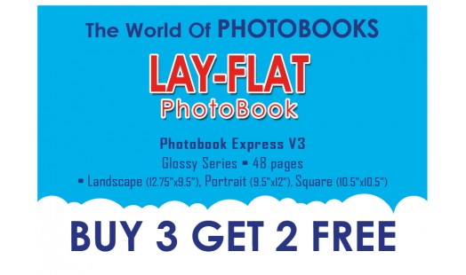 0623-238 Layflat Hard Cover Photobook 3+2