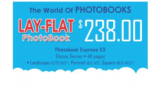 0623-238 Layflat Hard Cover Photobook